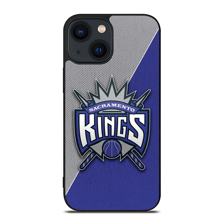 SACRAMENTO KINGS NBA BASKETBALL LOGO iPhone 14 Plus Case Cover