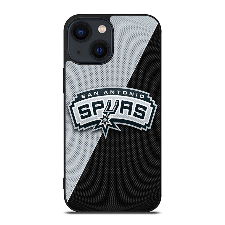 SAN ANTONIO SPURS NBA BASKETBALL LOGO iPhone 14 Plus Case Cover