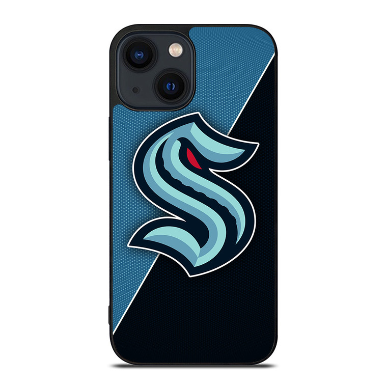 SEATTLE KRAKEN NHL HOCKEY LOGO iPhone 14 Plus Case Cover