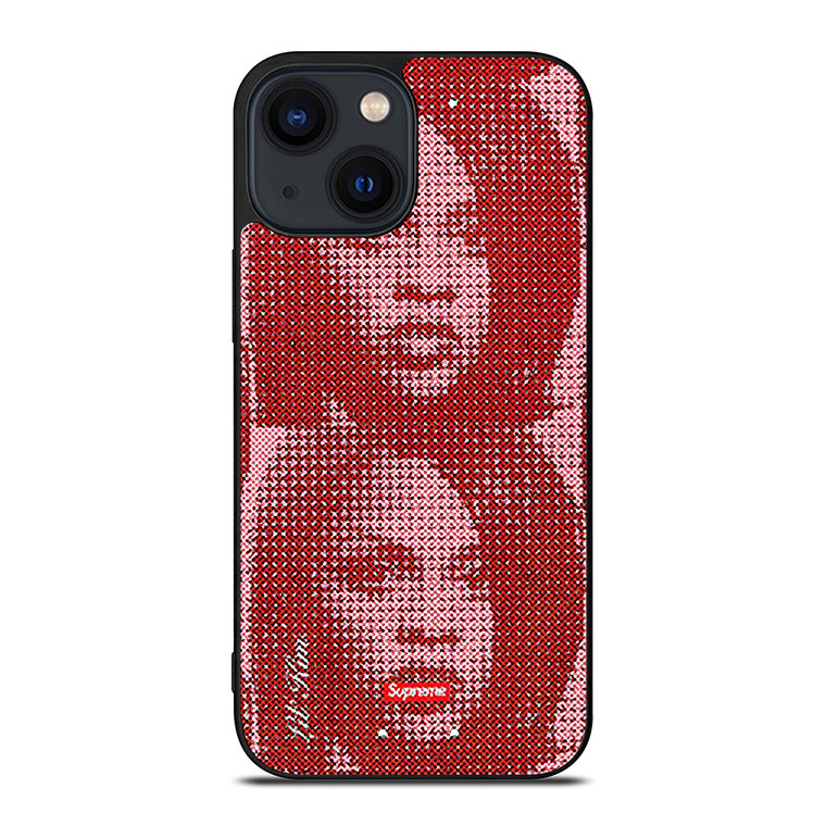 SUPREME LIL KIM RED iPhone 14 Plus Case Cover SUPREME LIL KIM RED iPhone 14 Plus Case Cover