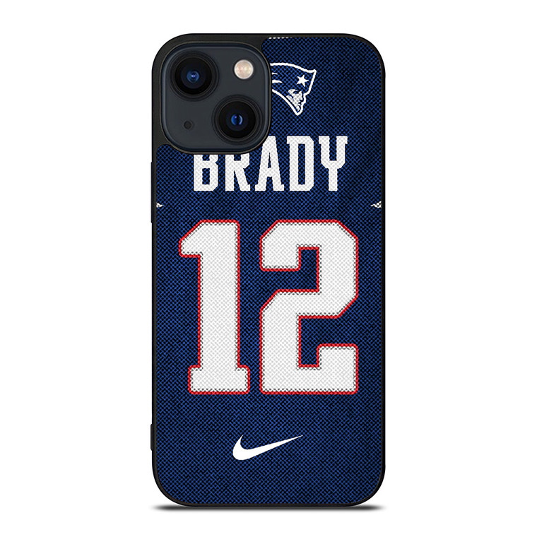 TOM BRADY NEW ENGLAND PATRIOTS NFL JERSEY 2 iPhone 14 Plus Case Cover
