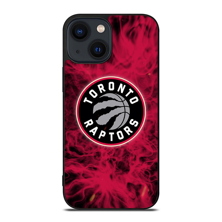 TORONTO RAPTORS BASKETBALL NBA FIRE iPhone 14 Plus Case Cover