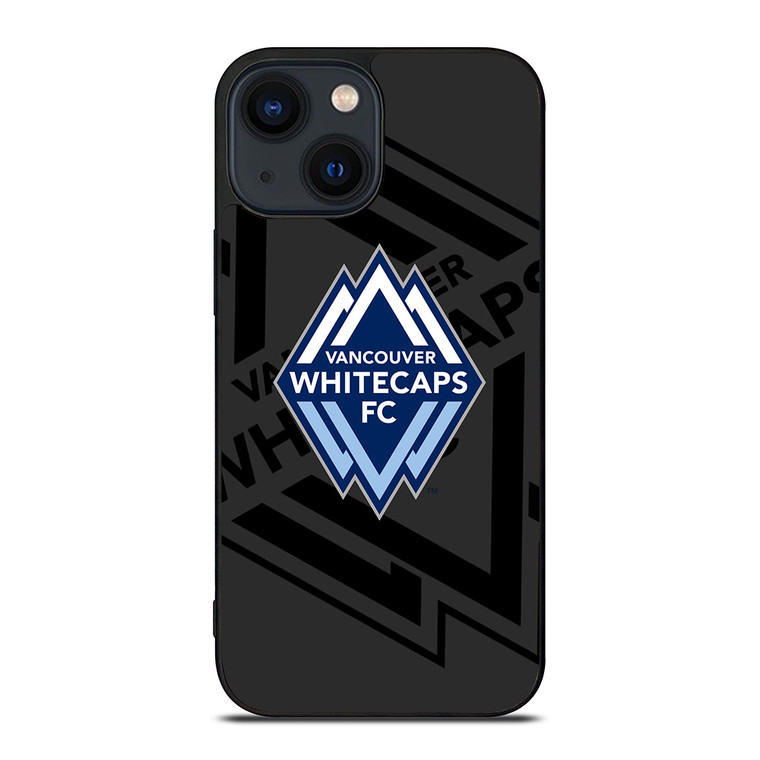 VAMCOUVER WHITECAPS FC MLS BLACK iPhone 14 Plus Case Cover