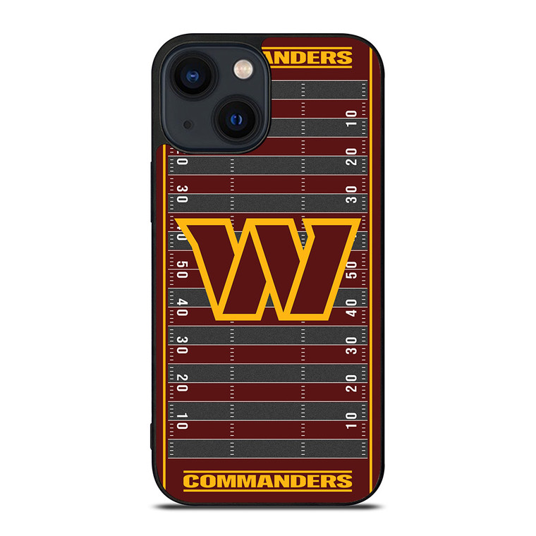 WASHINGTON COMMANDERS FOOTBALL FIELD iPhone 14 Plus Case Cover