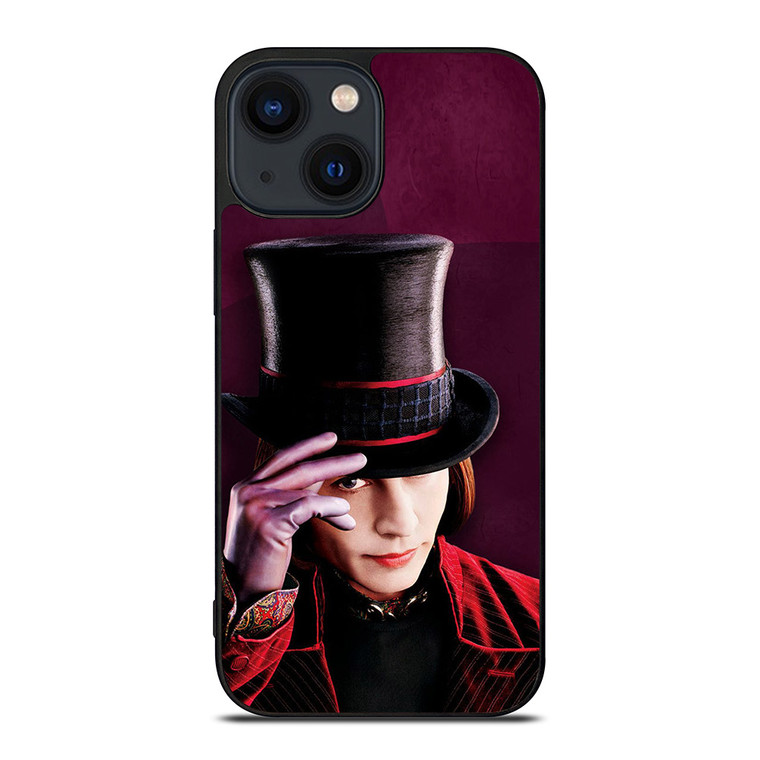 WILLY WONKA JOHNNY DEPP 2 iPhone 14 Plus Case Cover WILLY WONKA JOHNNY DEPP 2 iPhone 14 Plus Case Cover