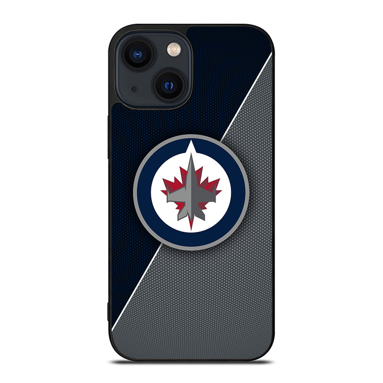 WINNIPEG JETS NHL HOCKEY LOGO iPhone 14 Plus Case Cover
