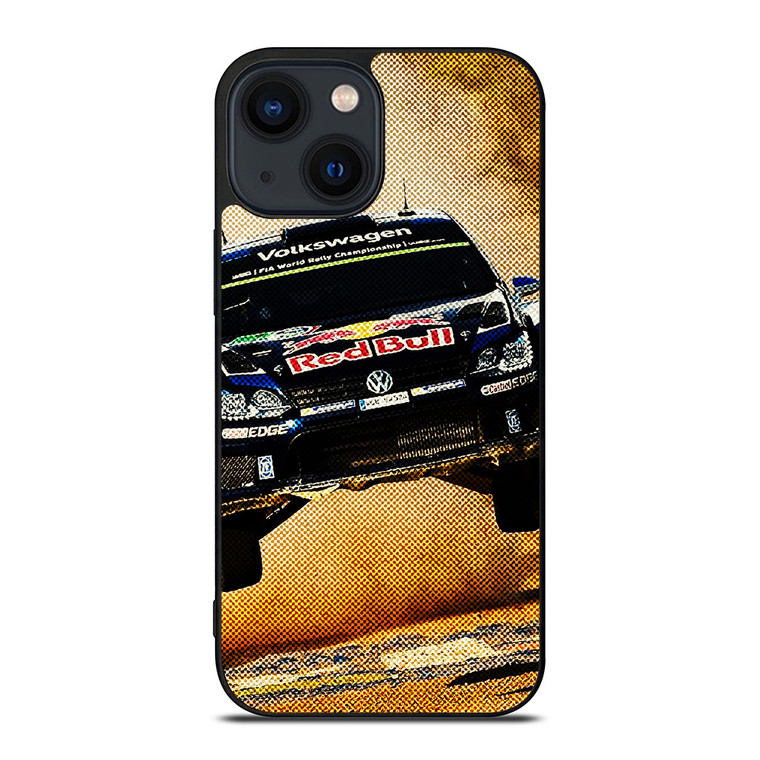 WRC RALLY VOLKSWAGEN POLO 2 iPhone 14 Plus Case Cover