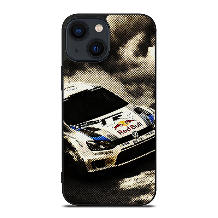 WRC RALLY VOLKSWAGEN POLO iPhone 14 Plus Case Cover