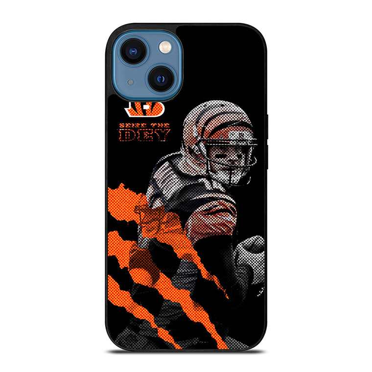 ANDY DALTON CINCINNATI BENGALS NFL FOOTBALL iPhone 14 Case Cover