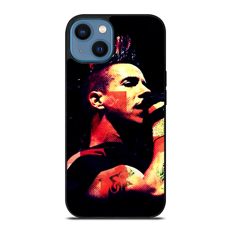 ANTHONY KIEDIS RED HOT CHILI PEPPERS ROCK BAND 2 iPhone 14 Case Cover