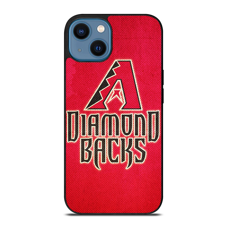 ARIZONA DIAMONDBACKS MLB BASEBALL RED iPhone 14 Case Cover
