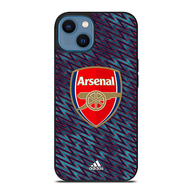 ARSENAL FOOTBALL CLUB ADIDAS iPhone 14 Case Cover