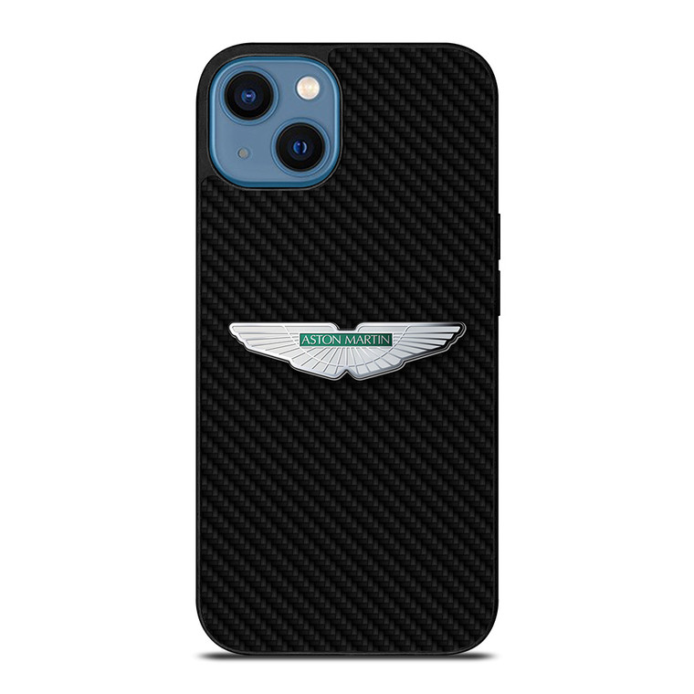 ASTON MARTIN CAR CARBON FIBER iPhone 14 Case Cover