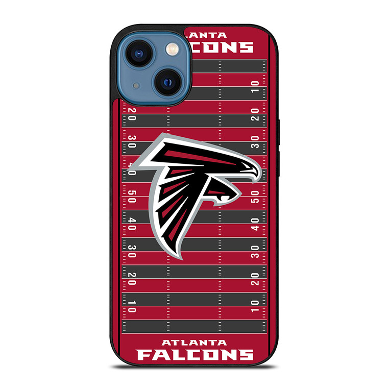 ATLANTA FALCONS FOOTBALL FIELD iPhone 14 Case Cover