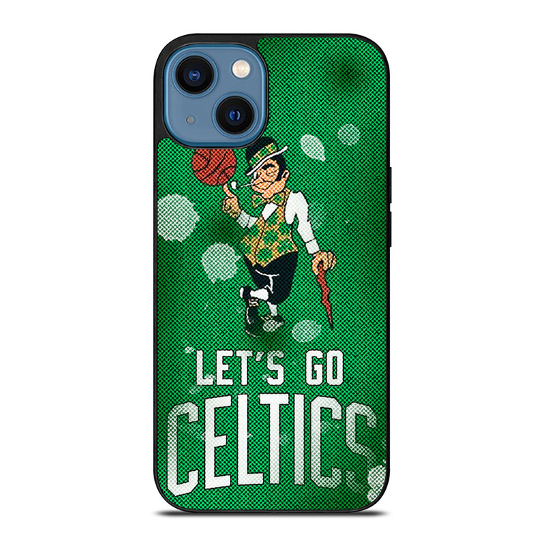 BOSTON CELTIC NBA BASKETBALL FANS 2 iPhone 14 Case Cover