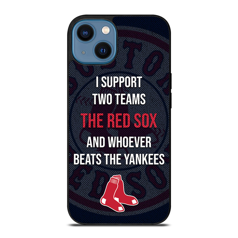 BOSTON RED SOX MLB BASEBALL BANTER FANS 2 iPhone 14 Case Cover