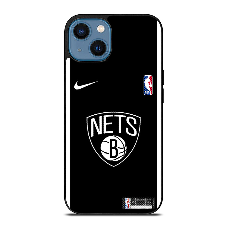BROOKLYN NETS NIKE NBA BASKETBALL iPhone 14 Case Cover