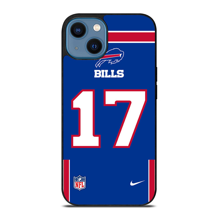 BUFFALO BILLS JOSH ALLEN 17 NFL NIKE iPhone 14 Case Cover