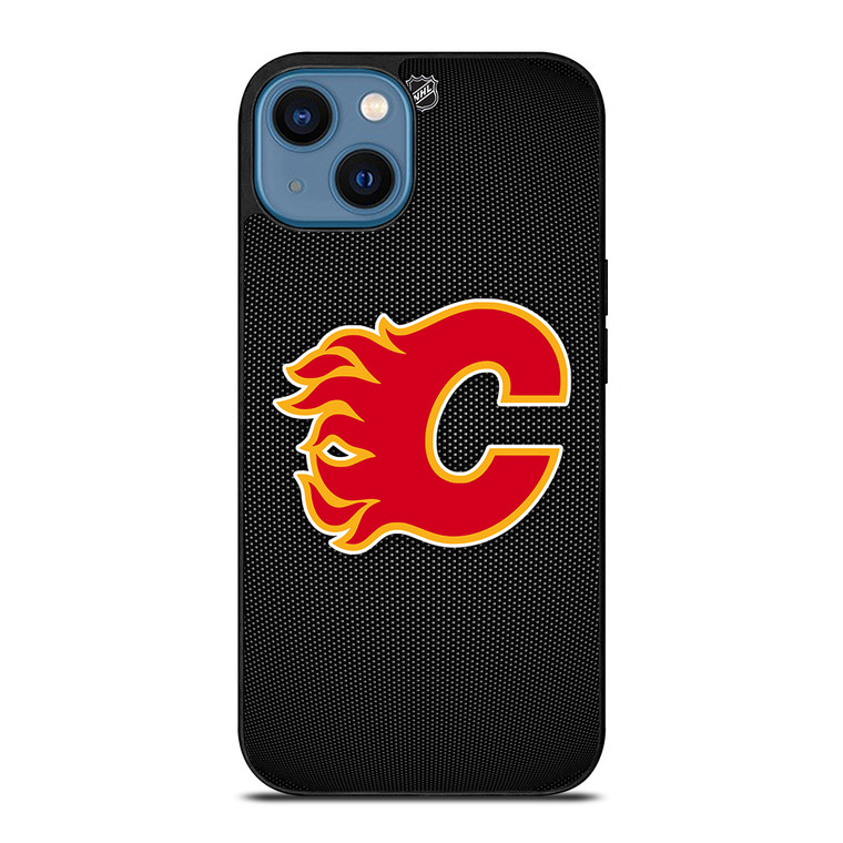 CALGARY FLAMES HOCKEY NHL LOGO iPhone 14 Case Cover