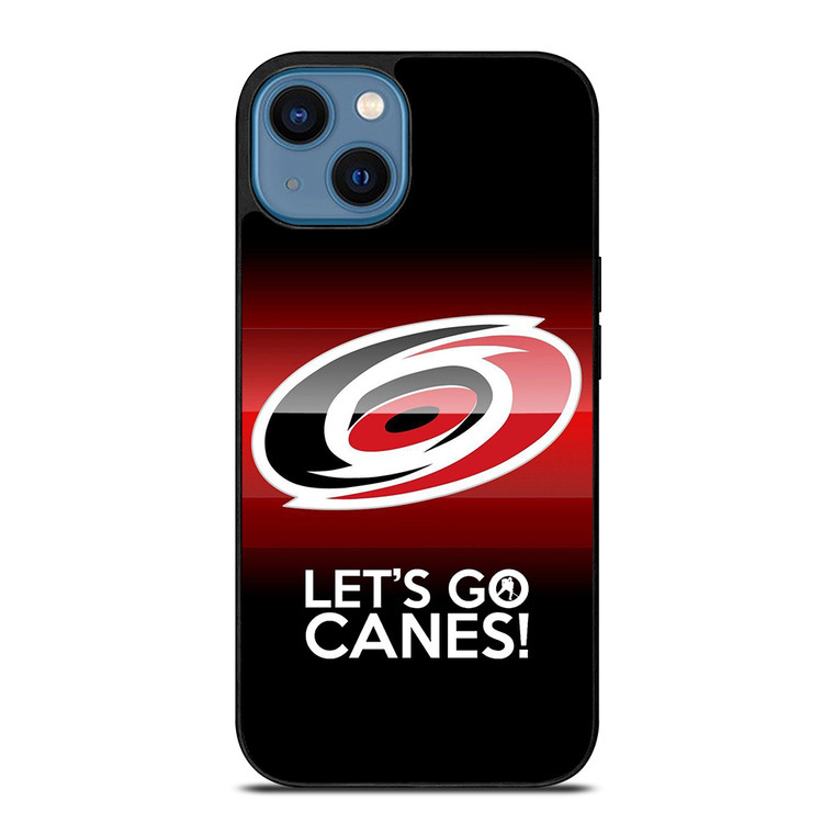 CAROLINA HURRICANES NHL HOCKEY FANS iPhone 14 Case Cover