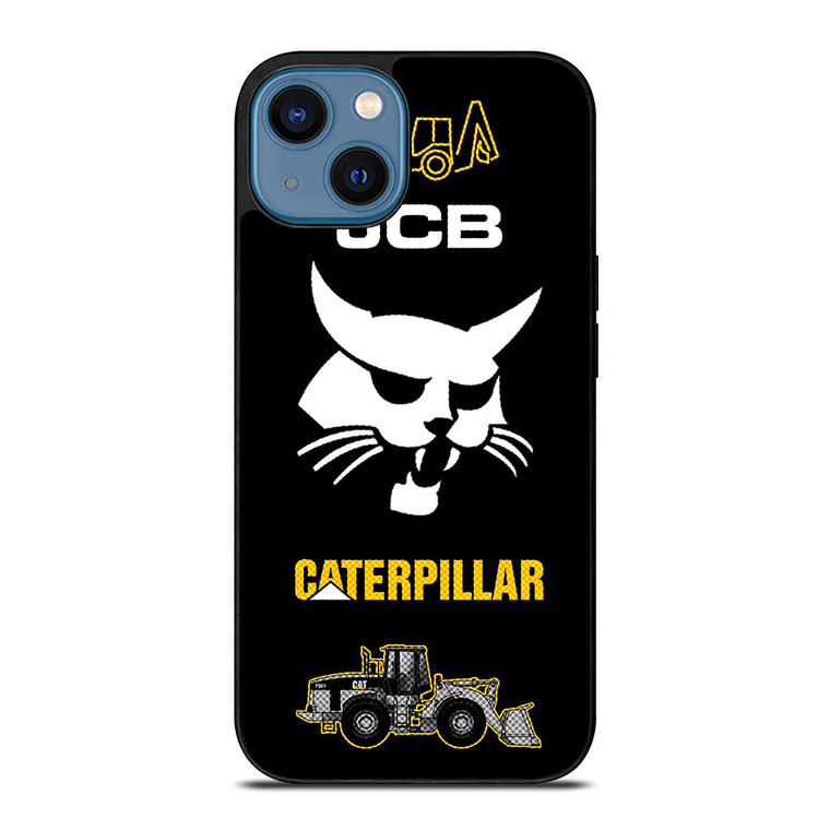 CATERPILLAR JCB HEAVY VEHICLE LOGO iPhone 14 Case Cover