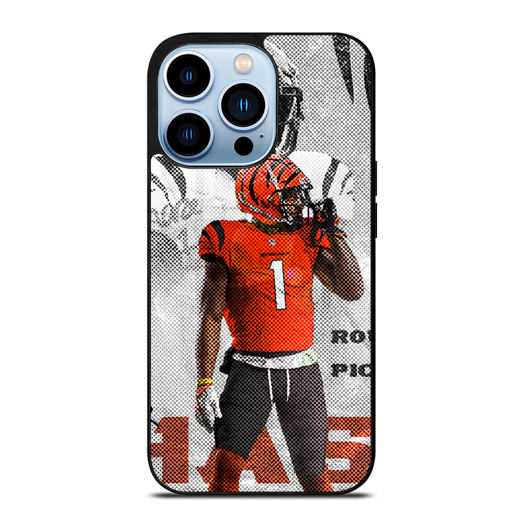 JAMARR CHASE CINCINNATI BENGALS NFL FOOTBALL iPhone 13 Pro Max Case Cover