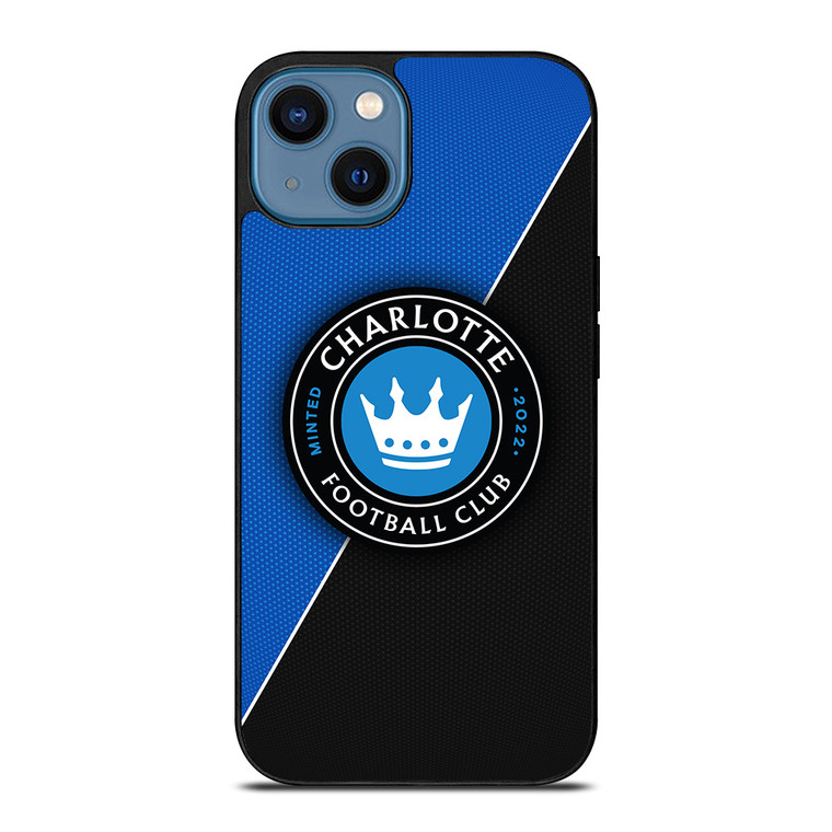 CHARLOTTE FC SOCCER MLS 2 iPhone 14 Case Cover