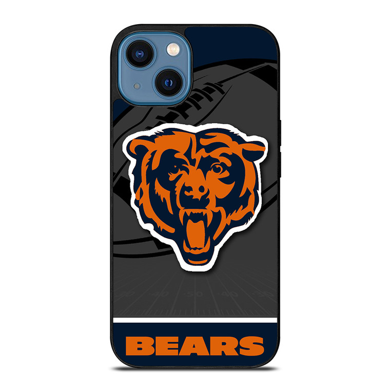 CHICAGO BEARS NFL TEAM iPhone 14 Case Cover