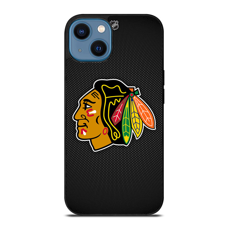 CHICAGO BLACKHAWKS HOCKEY NHL LOGO iPhone 14 Case Cover