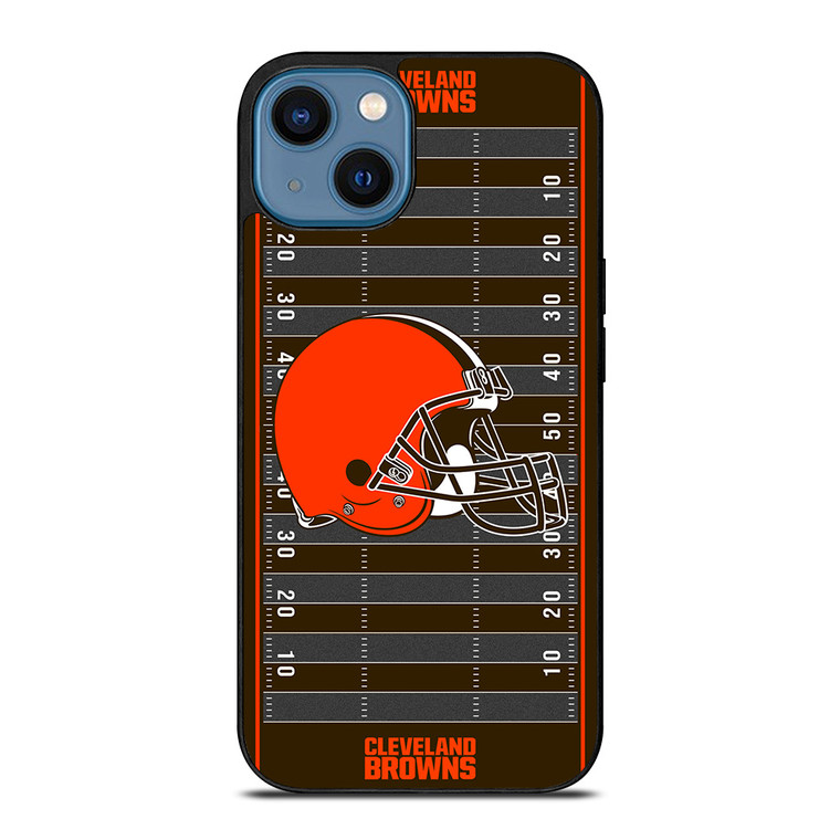 CLEVELAND BROWNS FOOTBALL FIELD iPhone 14 Case Cover