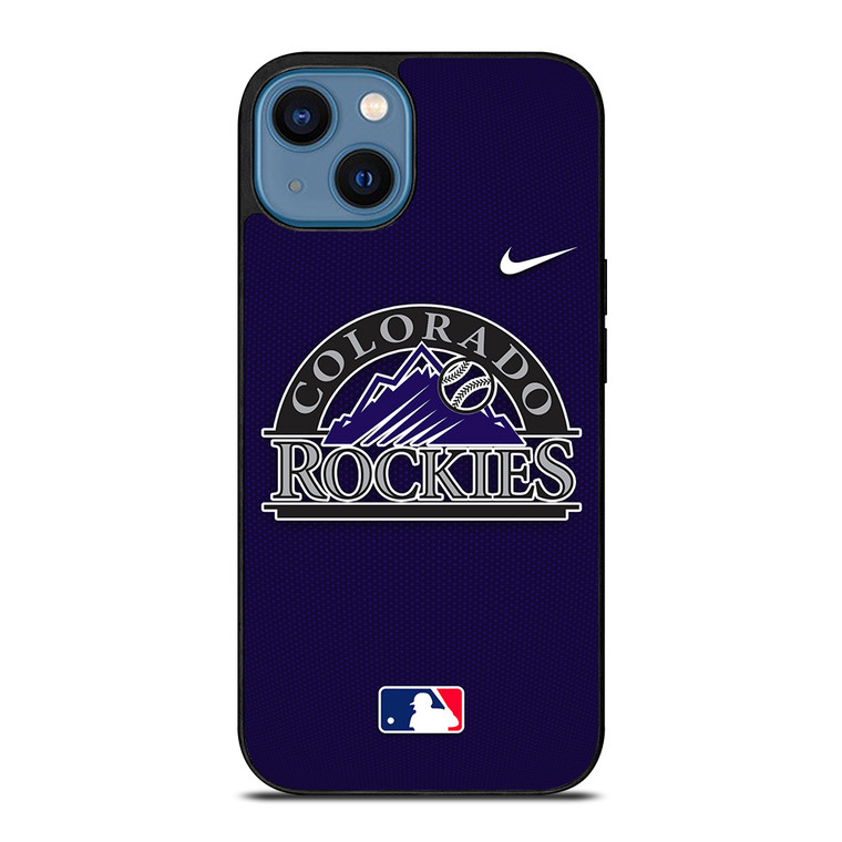COLORADO ROCKIES MLB BASEBALL NIKE iPhone 14 Case Cover
