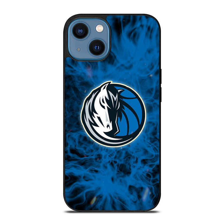 DALLAS MAVERICKS BASKETBALL NBA FIRE iPhone 14 Case Cover