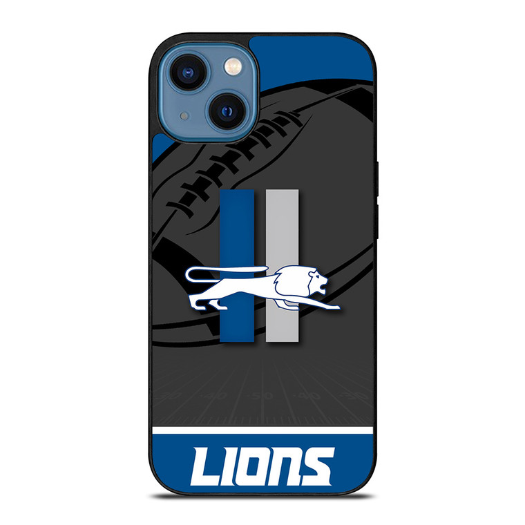 DETROIT LIONS NFL TEAM iPhone 14 Case Cover