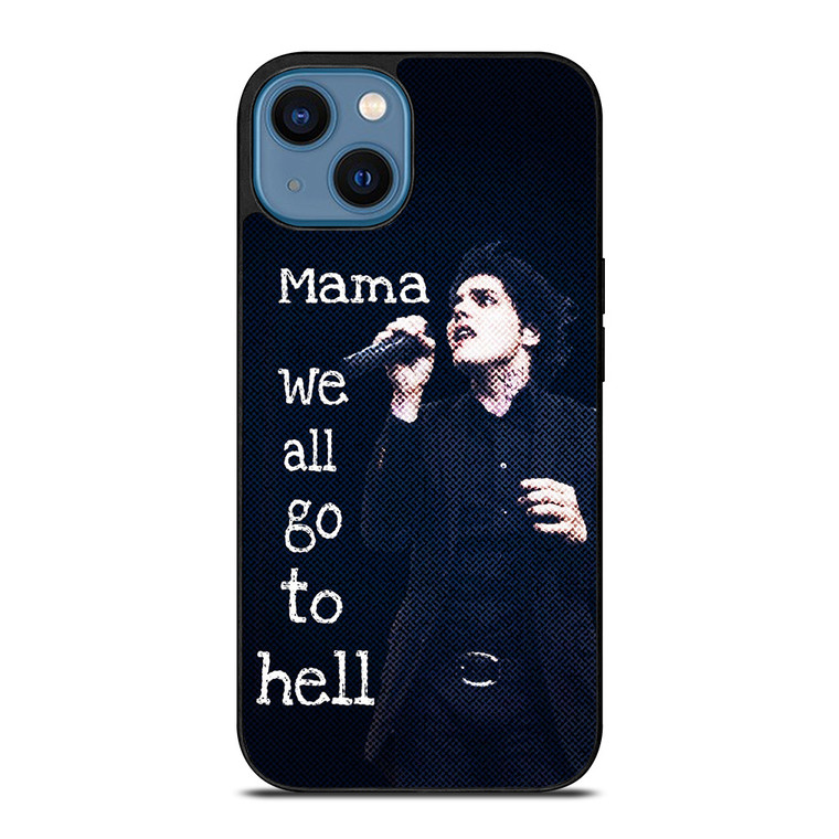 GERARD WAY MY CHEMICAL ROMANCE MCR iPhone 14 Case Cover