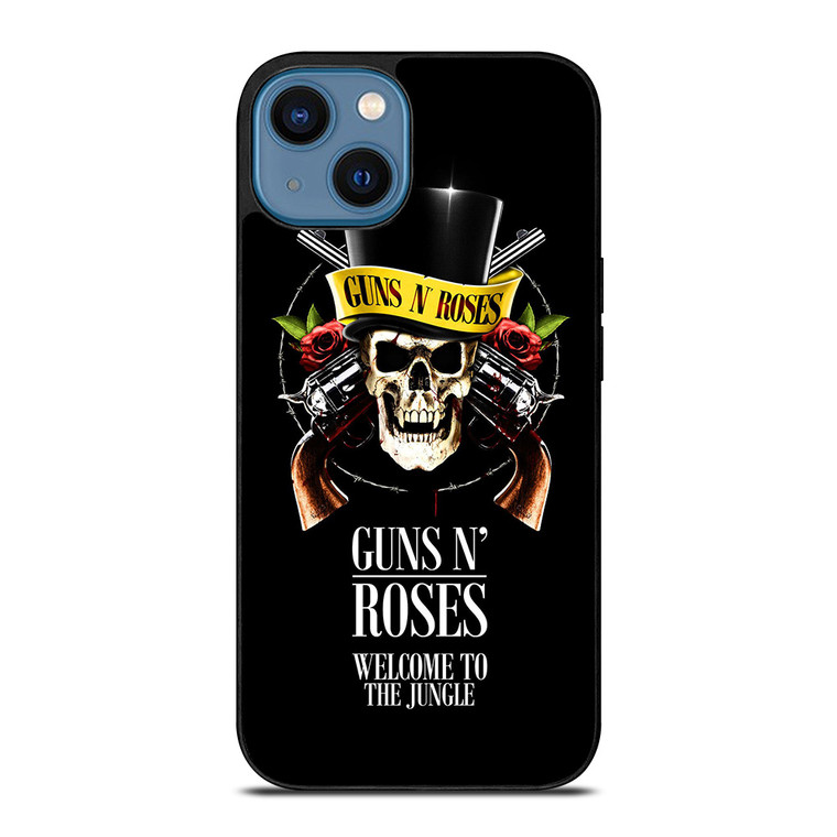 GUNS N ROSES WELCOME TO THE JUNGLE iPhone 14 Case Cover