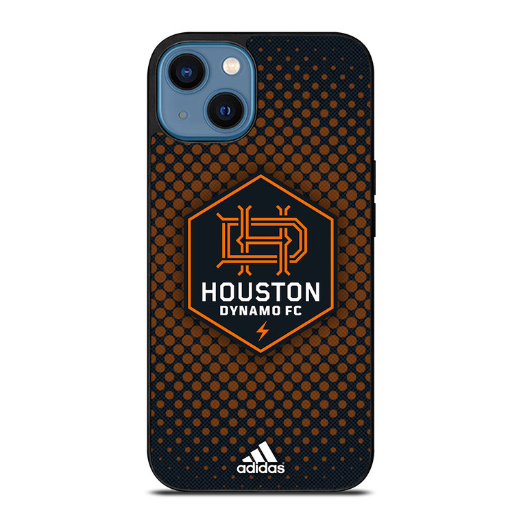 HOUSTON DYNAMO FC SOCCER MLS ADIDAS iPhone 14 Case Cover