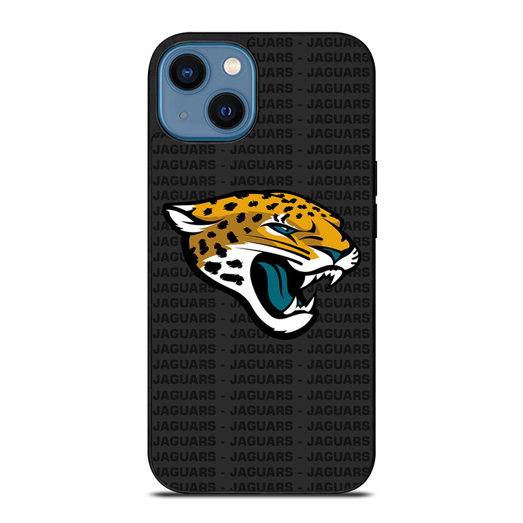 JACKSONVILLE JAGUARS FOOTBALL TEXT iPhone 14 Case Cover