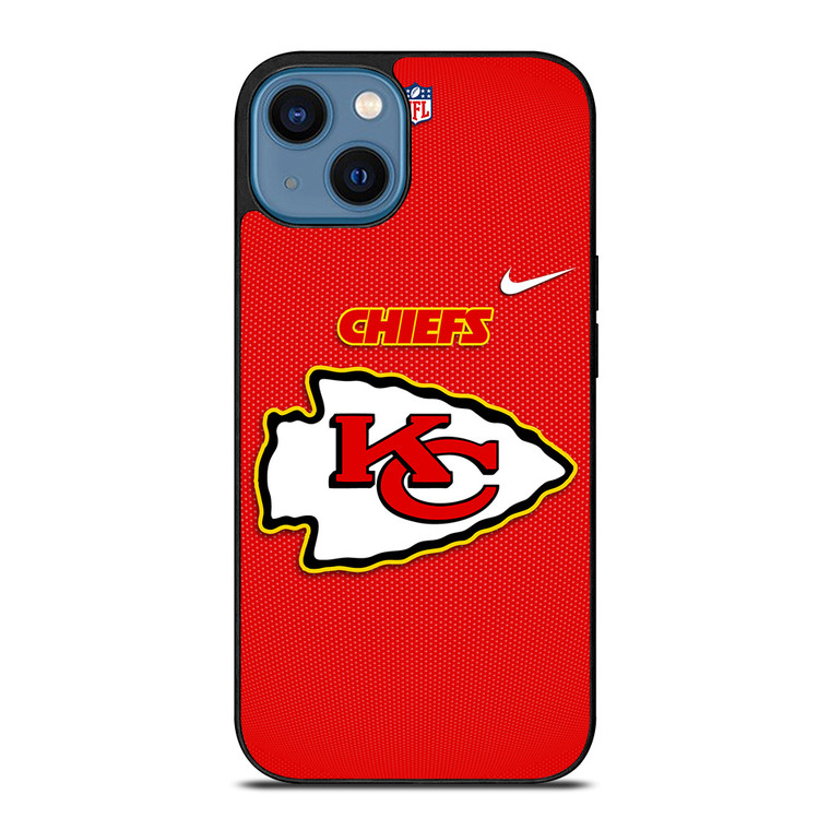 KANSAS CITY CHIEFS NFL FOOTBALL NIKE iPhone 14 Case Cover
