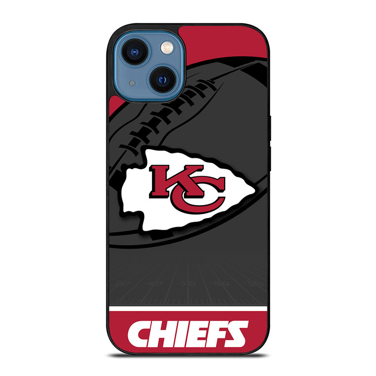 KANSAS CITY CHIEFS NFL TEAM iPhone 14 Case Cover