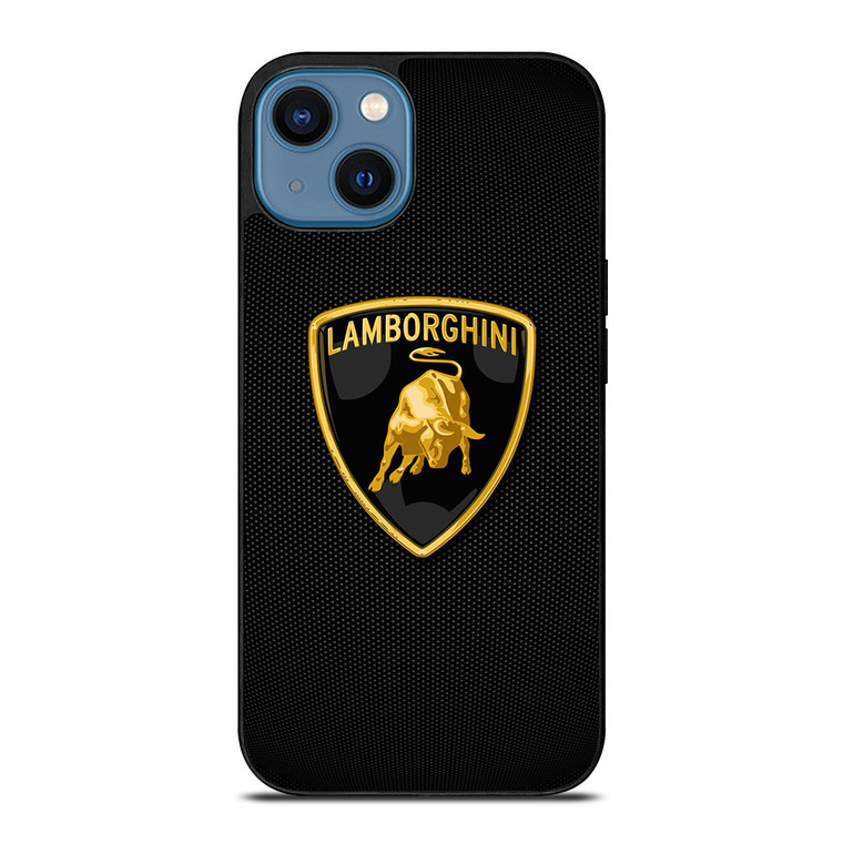 LAMBORGHINI CARBON FIBER iPhone 14 Case Cover