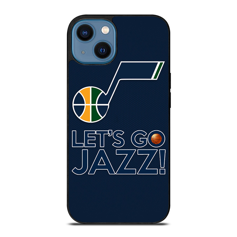 LETS GO UTAH JAZZ NBA BASKETBALL iPhone 14 Case Cover