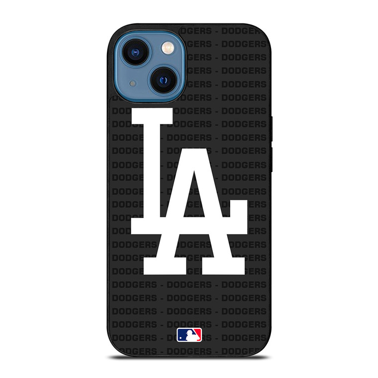 LOS ANGELES DODGERS BASEBALL BLACK iPhone 14 Case Cover