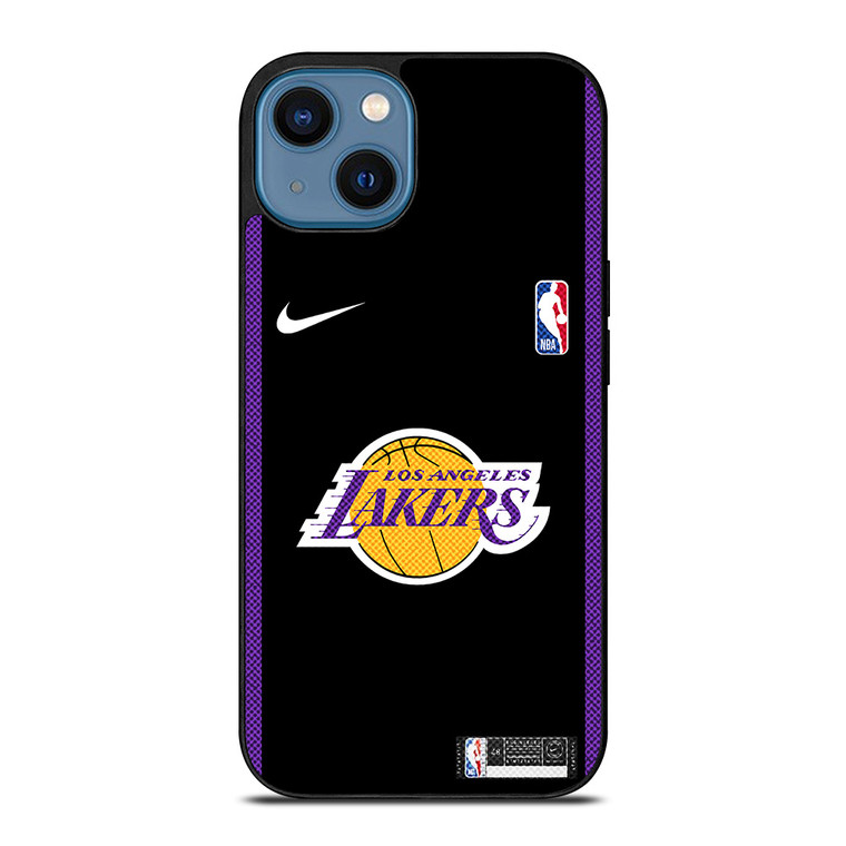 LOS ANGELES LAKERS NIKE NBA BASKETBALL iPhone 14 Case Cover LOS ANGELES LAKERS NIKE NBA BASKETBALL iPhone 14 Case Cover