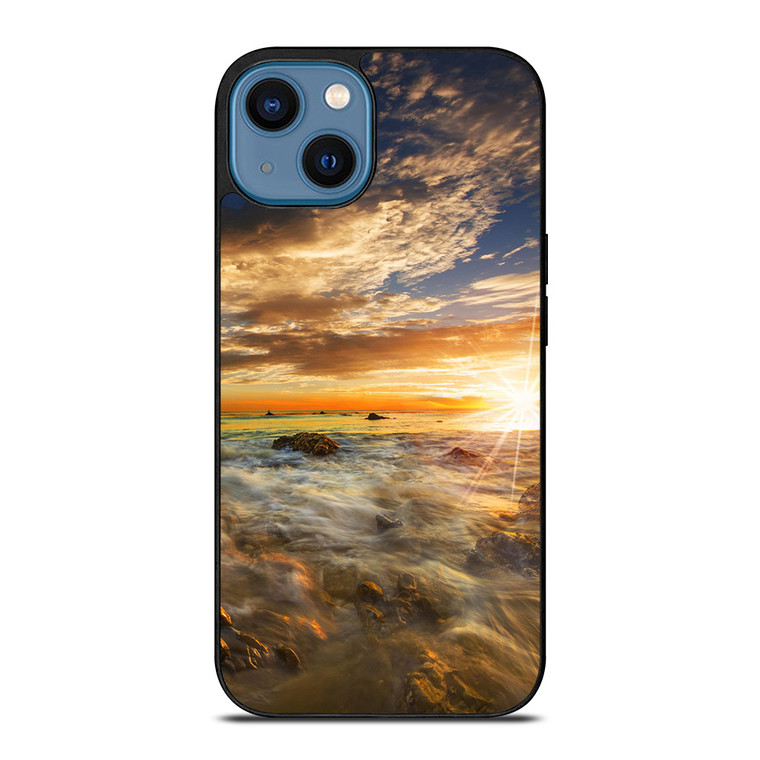 MALIBU BEACH CALIFORNIA iPhone 14 Case Cover MALIBU BEACH CALIFORNIA iPhone 14 Case Cover