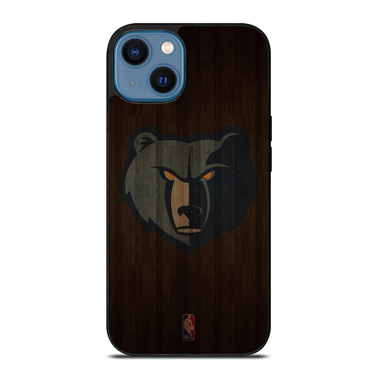 MEMPHIS GRIZZLIES BASKETBALL COURT NBA iPhone 14 Case Cover