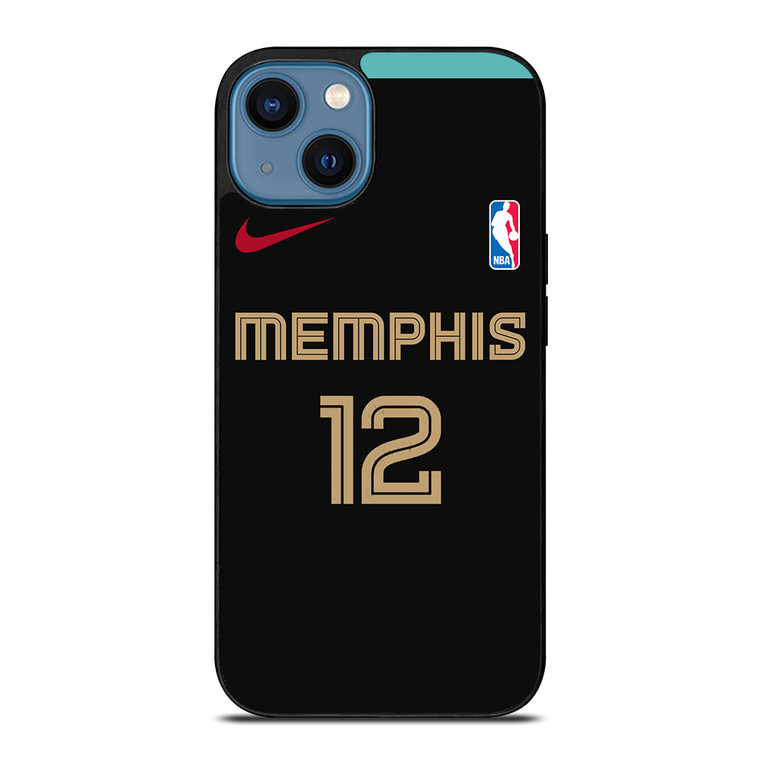 MEMPHIS GRIZZLIES JA MORANT NBA BASKETBALL iPhone 14 Case Cover