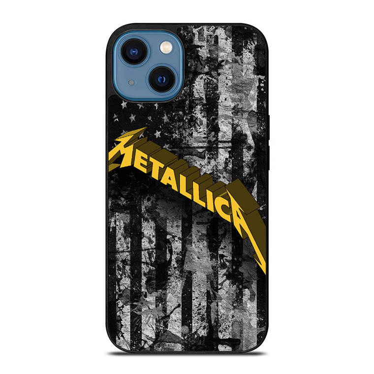 METALLICA AMERICA ROCK BAND iPhone 14 Case Cover