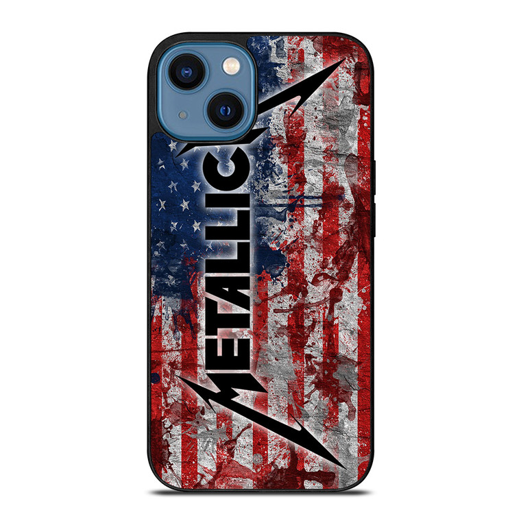 METALLICA ROCK BAND AMERICA iPhone 14 Case Cover