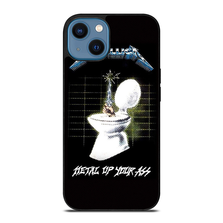 METALLICA ROCK BAND METAL UP YOUR ASS iPhone 14 Case Cover