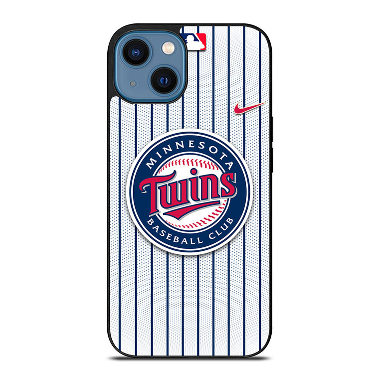 MINNESOTA TWINS MLB NIKE iPhone 14 Case Cover MINNESOTA TWINS MLB NIKE iPhone 14 Case Cover